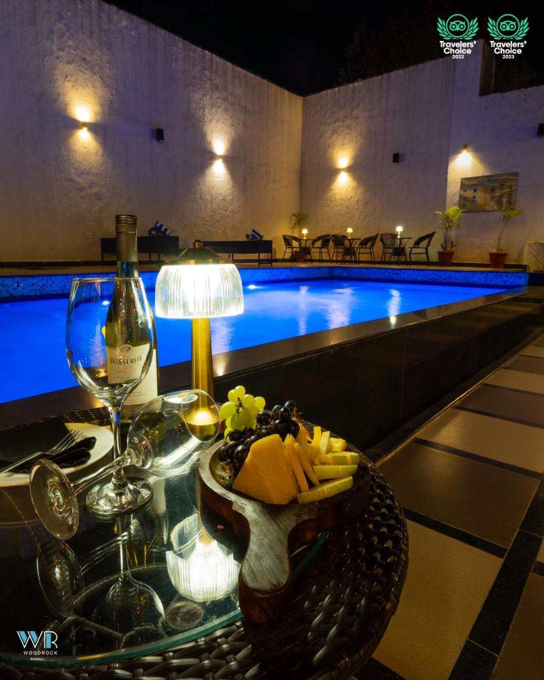 Woodrock Luxury Boutique Hotel Manāli Exterior foto